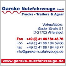 Garske Nutzfahrzeuge GmbH Trucks – Trailers & Agrar