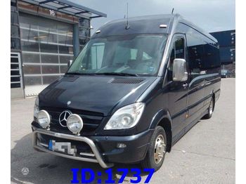 Mikroautobuss, Pasažieru furgons MERCEDES-BENZ Sprinter 518 Luxury 20seat: foto 1