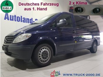 Mikroautobuss, Pasažieru furgons Mercedes-Benz Vito 115 CDI Extra Lang 7 Sitze 2x Klima eFH.: foto 1