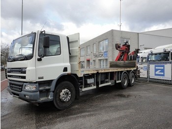 DAF FAT75-360 6x4 FULL STEEL OPEN BODY WITH FASSI 19 - Autoceltnis