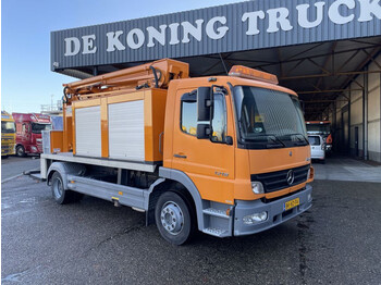 Autopacēlājs Mercedes-Benz Atego 1218 Only 58.000 km !!! Wumag hoogwerker 14,5 m
