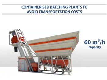 SEMIX Compact Concrete Batching Plant Containerised - Betona rūpnīca