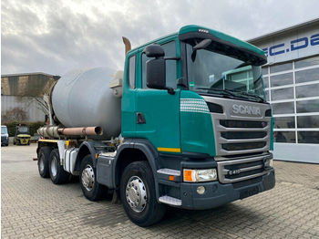 Betonvedējs Scania G410 8x4 Euro 6 Betonmischer Intermix 9m3