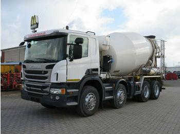 Betonvedējs Scania P 360 8x4 Betonmischer 9m³ Hardox