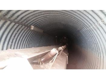 Celtniecības maisītājs Rohkiestunnel mit Abzugsband