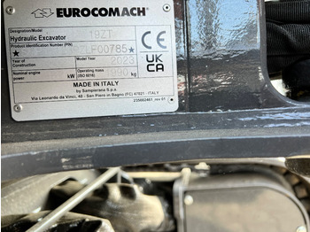 Eurocomach 19 ZT Minibagger #ab 414€/Monat# - Mini-ekskavators: foto 2
