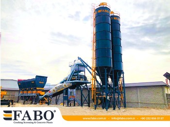 Jaunā Betona rūpnīca FABO FABOMIX COMPACT-120 CONCRETE PLANT | CONVEYOR TYPE: foto 1