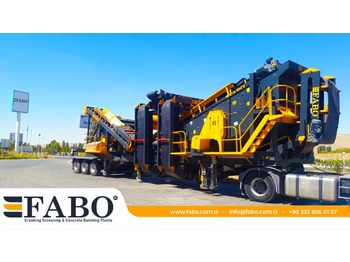 Jaunā Mobilais drupinātājs FABO FABO MDMK SERIES MOBILE SECONDARY IMPACT CRUSHER WITH SCREEN: foto 1