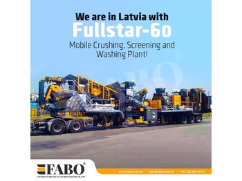 Jaunā Kalnrūpniecības mašīna FABO MOBILE CRUSHING PLANT: foto 1