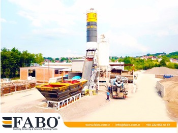 Jaunā Betona rūpnīca FABO SKIP SYSTEM CONCRETE BATCHING PLANT | 60m3/h Capacity: foto 1