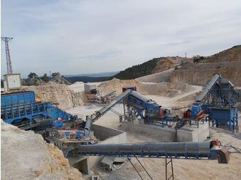 Drupinātājs FABO USED FIXED CRUSHING AND SCREENING PLANT CAPACITY 250-350 TONNES / HOUR: foto 1