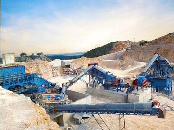 Drupinātājs FABO USED FIXED CRUSHING AND SCREENING PLANT CAPACITY 250-350 TONNES / HOUR: foto 1