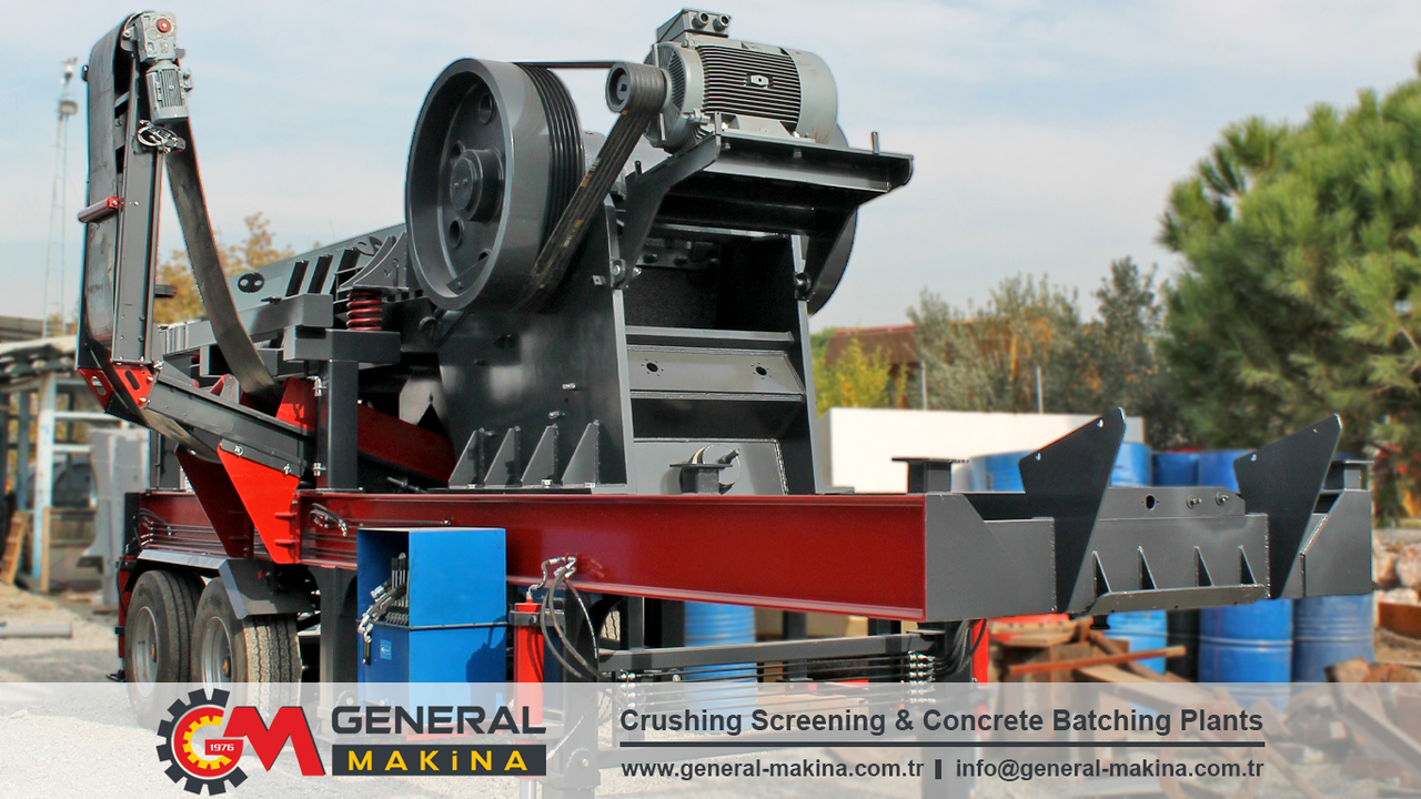 Jaunā Kalnrūpniecības mašīna General Makina Crushing and Screening Plant Exporter- Turkey: foto 10