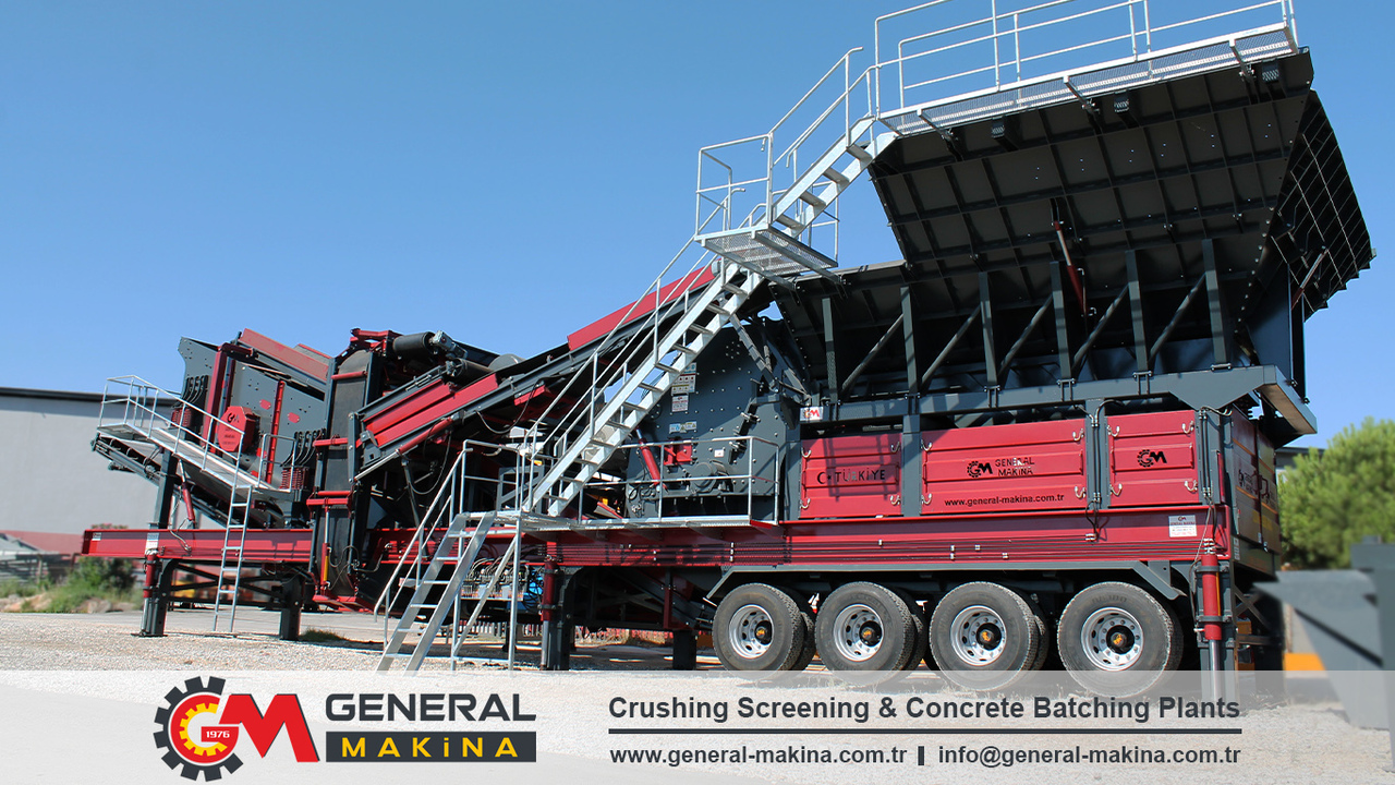 Jaunā Kalnrūpniecības mašīna General Makina Crushing and Screening Plant Exporter- Turkey: foto 7
