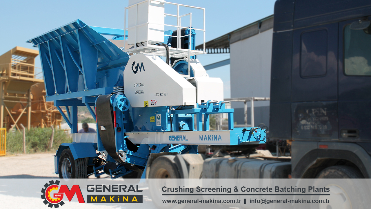 Jaunā Kalnrūpniecības mašīna General Makina Crushing and Screening Plant Exporter- Turkey: foto 8