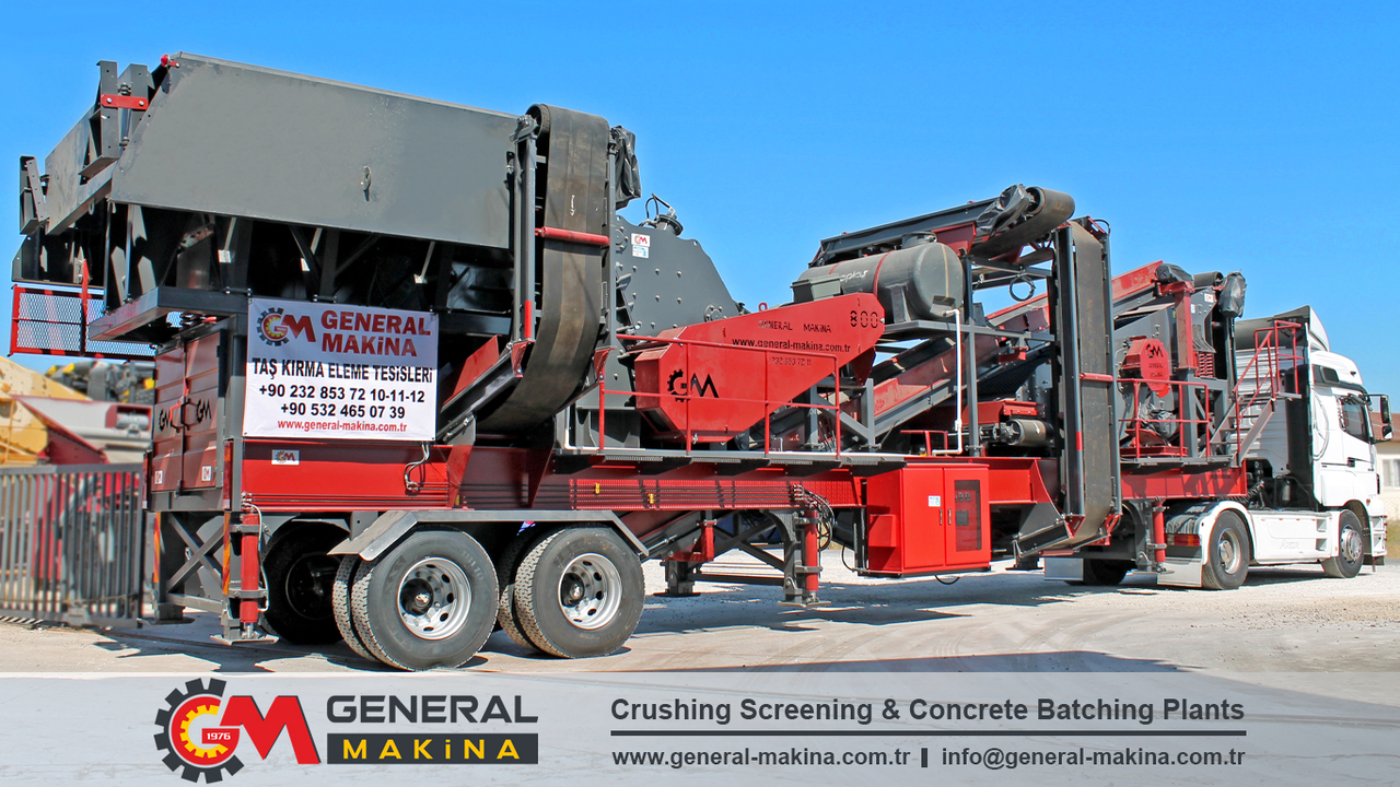 Jaunā Kalnrūpniecības mašīna General Makina Crushing and Screening Plant Exporter- Turkey: foto 6