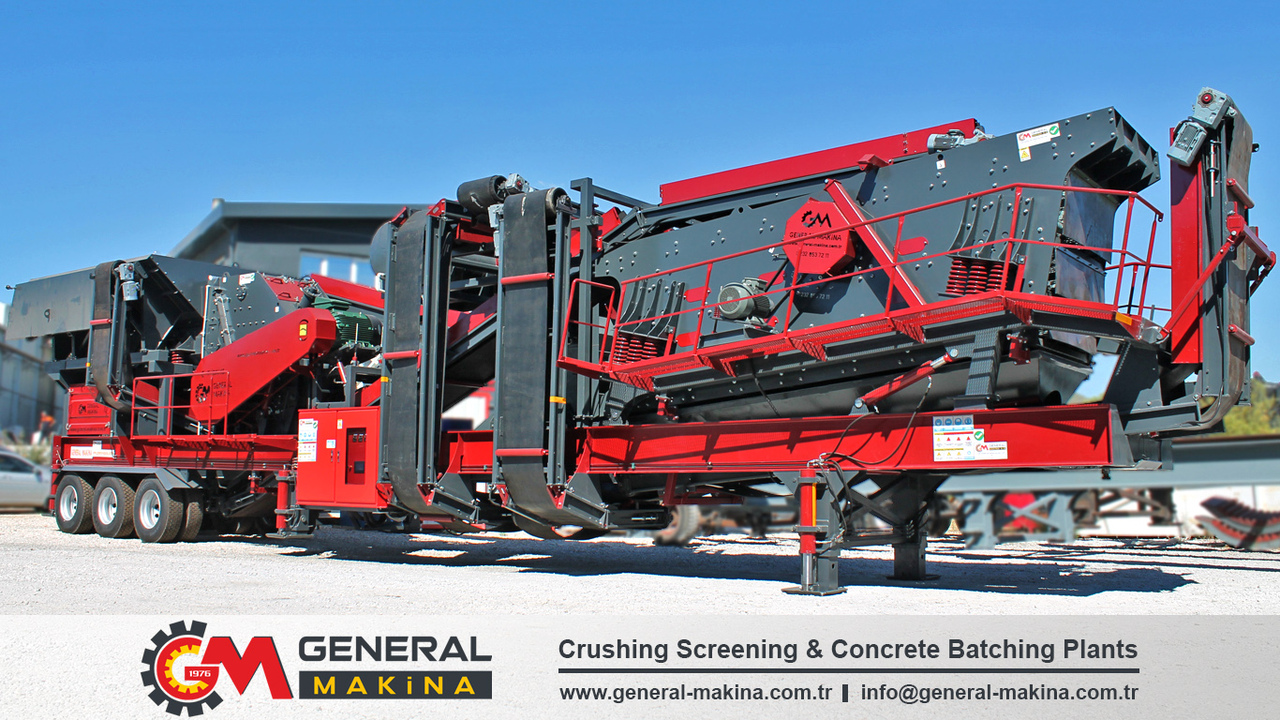 Jaunā Kalnrūpniecības mašīna General Makina Crushing and Screening Plant Exporter- Turkey: foto 9