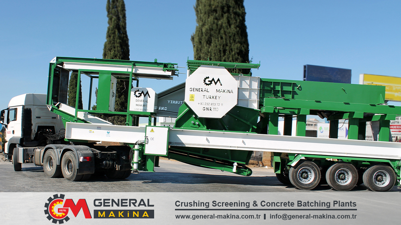 Jaunā Kalnrūpniecības mašīna General Makina Crushing and Screening Plant Exporter- Turkey: foto 3