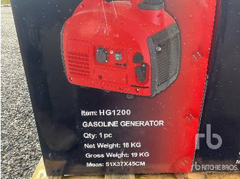 Jaunā Elektroģenerators HAGER HG1200 PROFESSI Quantity of (4) (Unused): foto 5
