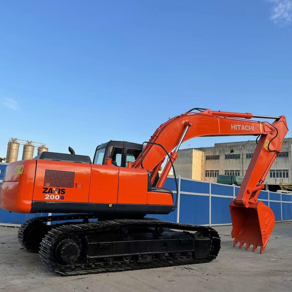 Kāpurķēžu ekskavators HITACHI ZX200 track excavator 20 tons hydraulic digger: foto 3