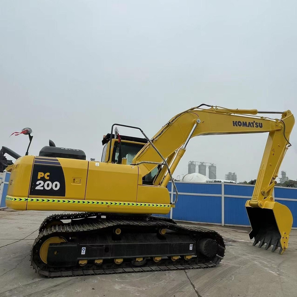 Kāpurķēžu ekskavators KOMATSU PC200 track excavator 20 tons hydraulic excavator digger [ Copy ]: foto 3