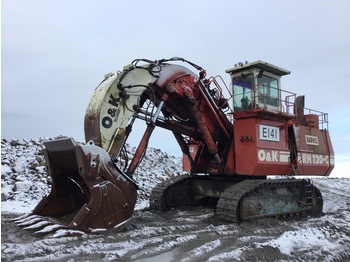 Kāpurķēžu ekskavators O & K RH120C