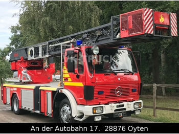 Autopacēlājs Mercedes-Benz 1422F Feuerwehr Drehleiter METZ DLK 23/12 PLCII: foto 2