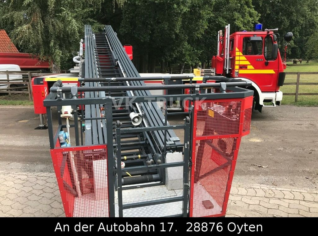 Autopacēlājs Mercedes-Benz 1422F Feuerwehr Drehleiter METZ DLK 23/12 PLCII: foto 14