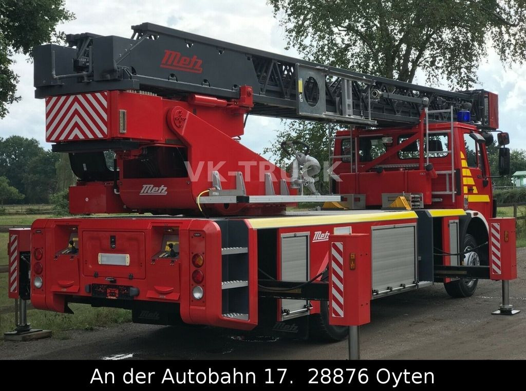 Autopacēlājs Mercedes-Benz 1422F Feuerwehr Drehleiter METZ DLK 23/12 PLCII: foto 7