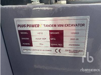 PLUS POWER HE12 (Unused) - Mini-ekskavators: foto 5