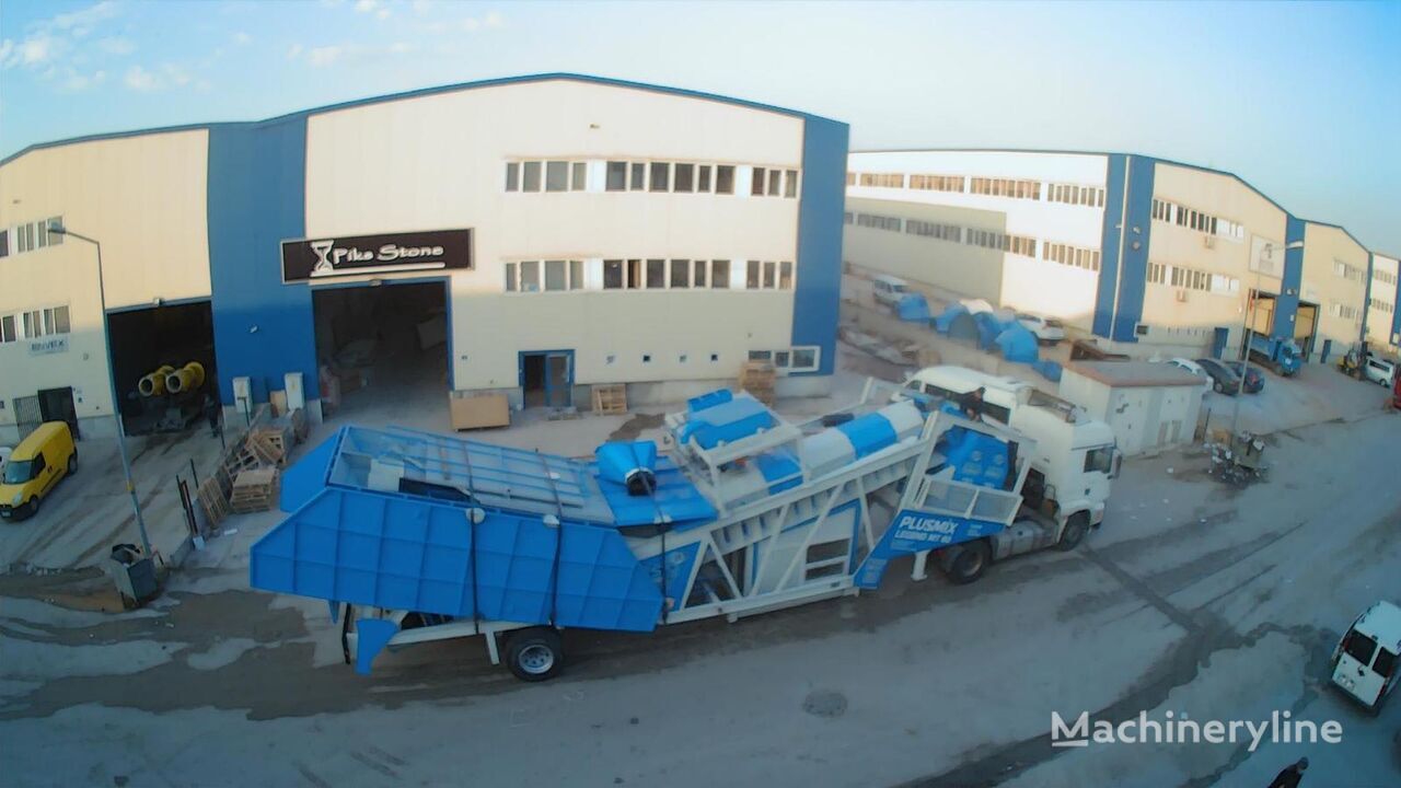 Jaunā Betona rūpnīca Plusmix 60m³/Hour MOBILE Concrete Plant - BETONNYY ZAVOD: foto 7