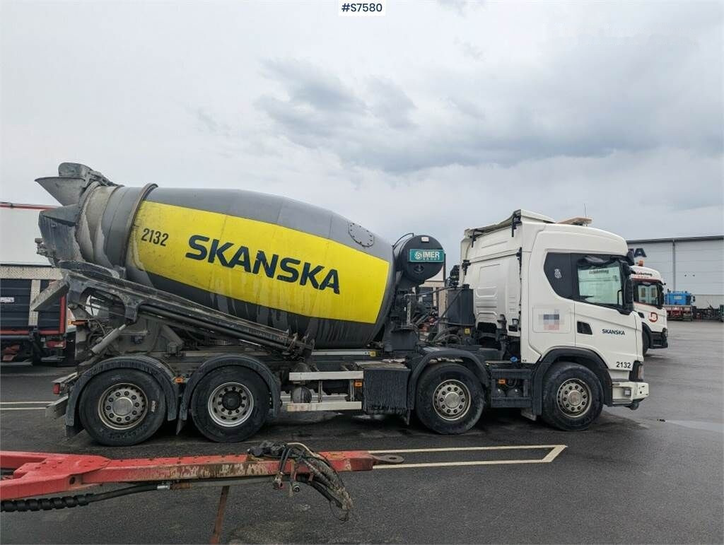 Betonvedējs Scania G450 8x2 Concrete truck with chute: foto 5
