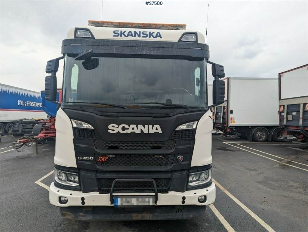Betonvedējs Scania G450 8x2 Concrete truck with chute: foto 7
