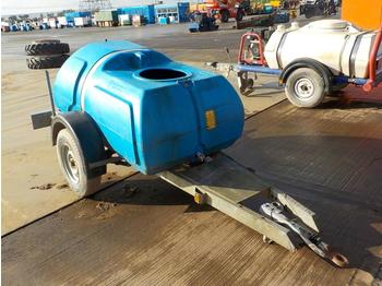 Celtniecības maisītājs Single Axle Plastic Water Bowser: foto 1