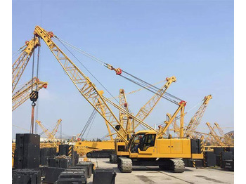 Kāpurķēžu celtnis XCMG 85 ton crawler crane used XGC85 price: foto 3