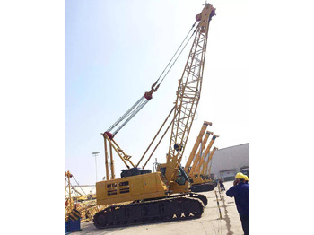 Kāpurķēžu celtnis XCMG 85 ton crawler crane used XGC85 price: foto 4