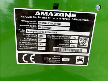 Amazone GHS 1800 Drive  - Citas iekārtas: foto 4