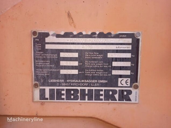 Riteņu ekskavators LIEBHERR A 316
