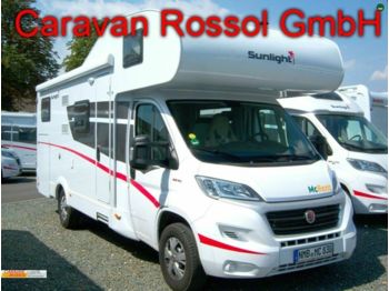 Dzīvojamo mikroautobuss Sunlight A 70 Mietmobil Sie sparen 8500€