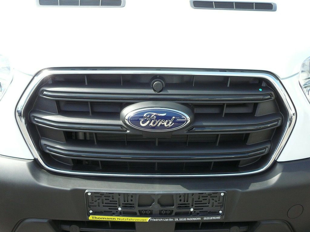 Jaunā Furgons ar slēgtā virsbūve Ford Transit Koffer Ladebordwand Klima Temp. DAB: foto 28