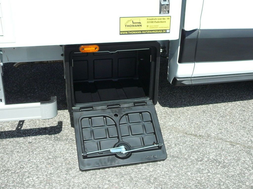 Jaunā Furgons ar slēgtā virsbūve Ford Transit Koffer Ladebordwand Klima Temp. DAB: foto 13