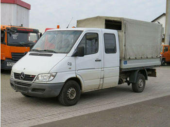 Automašīna ar kravas platformu, Kravas-pasažieru furgons Mercedes-Benz Sprinter 208 CDI Pritsche Doppelkabine: foto 1