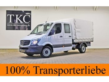 Jaunā Automašīna ar kravas platformu, Kravas-pasažieru furgons Mercedes-Benz Sprinter 213 313 CDI Pritsche Doka 7-S. #78T553: foto 1