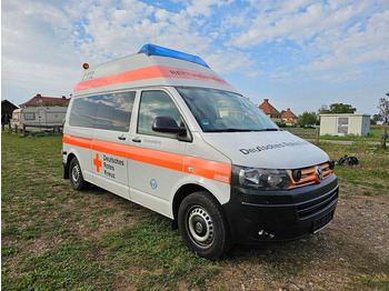 Volkswagen KTW T5 Krankentransport L2H3 Feuerwehr  - Ātrās palīdzības mašīna