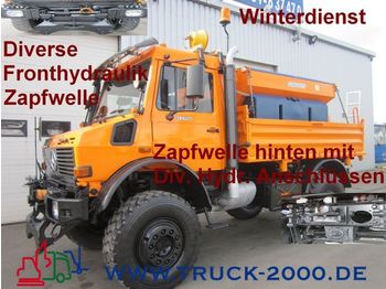 UNIMOG U 2150 Winterdienst Div Zapfwellen + Hydraulik - Ielu tīrīšanas mašīna