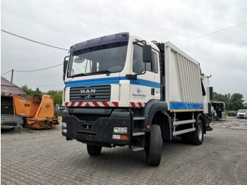 Atkritumu vedējs MAN H7OPM2B 4x4 garbage truck mullwagen: foto 1