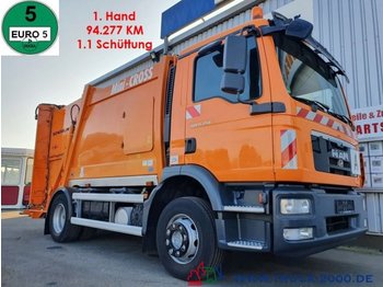 Atkritumu vedējs pārvadāšana atkritumu MAN TGM 15.250 Schörling 9m³ + Zöller 1.1*94277KM*: foto 1