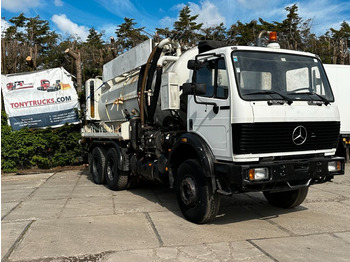 Mercedes-Benz 2635 6X4 HELLMERS Sewer Truck Vacuum and Pressur  - Asenizācijas mašīna: foto 1