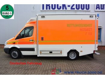 Ātrās palīdzības mašīna Mercedes-Benz Sprinter 516 CDI GSF RTW Krankenwagen Ambulance: foto 1