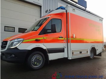 Ātrās palīdzības mašīna Mercedes-Benz Sprinter 516 CDI KFB Rettungs-Krankenwagen Euro6: foto 1